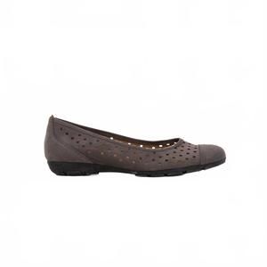NEW GABOR women's flat sandal in wallaby